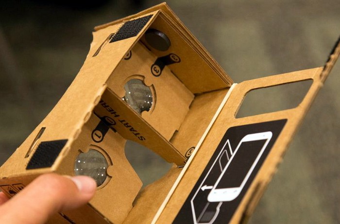Cardboard VR - шлем виртуальной реальности из картона