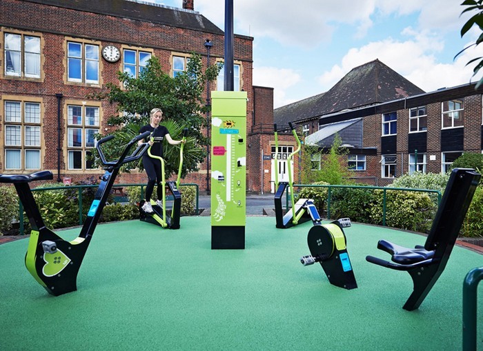 Green Heart – спортивная площадка, которая превращает сожженные калории в электроэнергию
