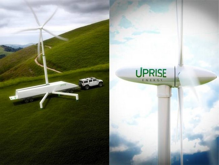 Uprise – ветряная турбина на прицепе