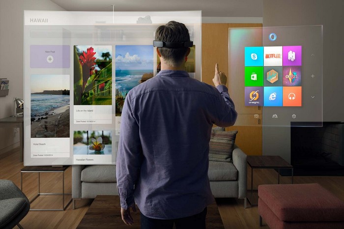 Очки дополненной реальности Microsoft HoloLens