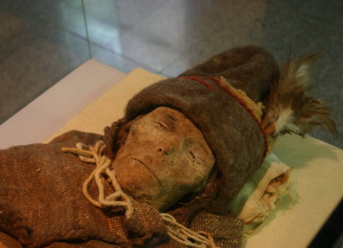 Одна из Таримских мумий