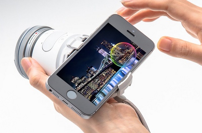 Olympus Air A01 – качественная фотокамера на основе мобильного телефона