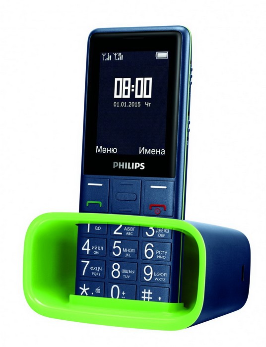 Philips Xenium E311 - мобильный телефон для бабушек и дедушек