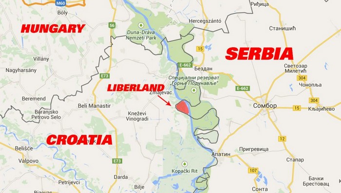 Либерленд – независимое государство на спорной территории