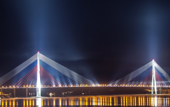 Мост на остров Русский во Владивостоке