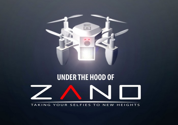 Zano - миниатюрный беспилотник для селфи
