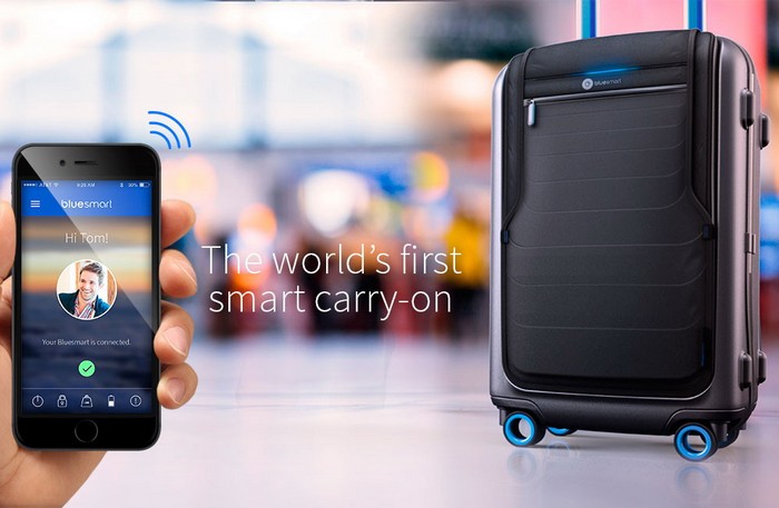 Bluesmart – умный чемодан для продвинутых путешественников
