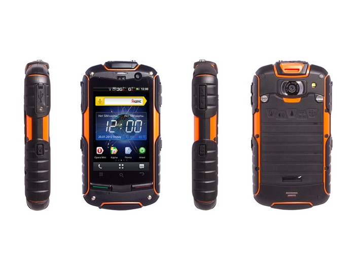 Защищенный смартфон для экстремалов teXet TM-3200R