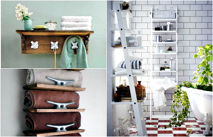 Как разместить полотенца в ванной и на кухне: 37 стильных идей | aikimaster.ru
