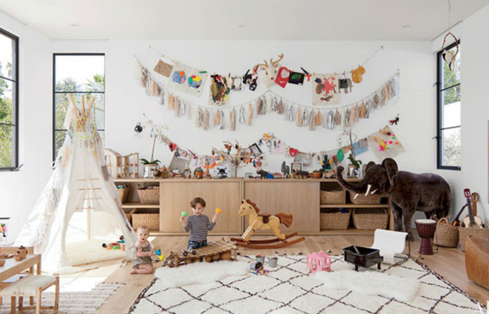 Идеи оормления идеальной детской комнаты.