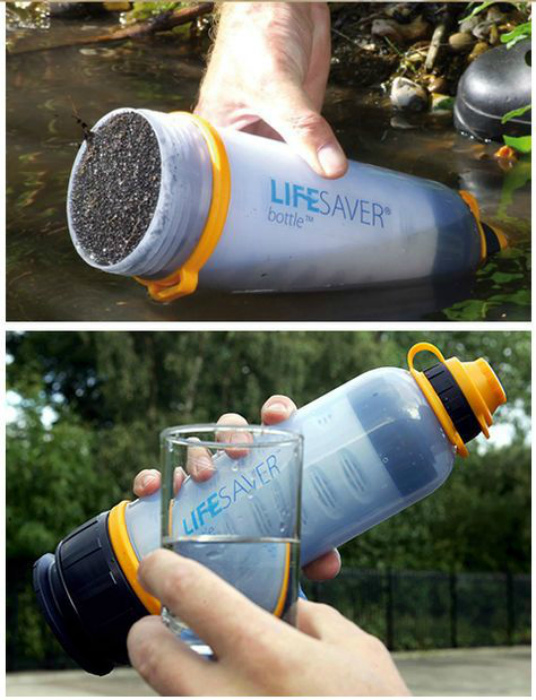 Lifesaver Bottle - походный нано фильтр для воды.