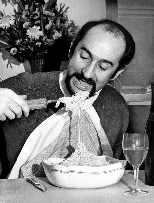 Вилка, которая сама накручивала спагетти. 1968 год.