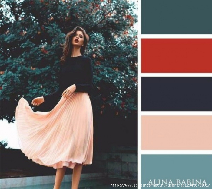 16 эффектных цветовых сочетаний, которые сделают осенний гардероб ярким иуютным