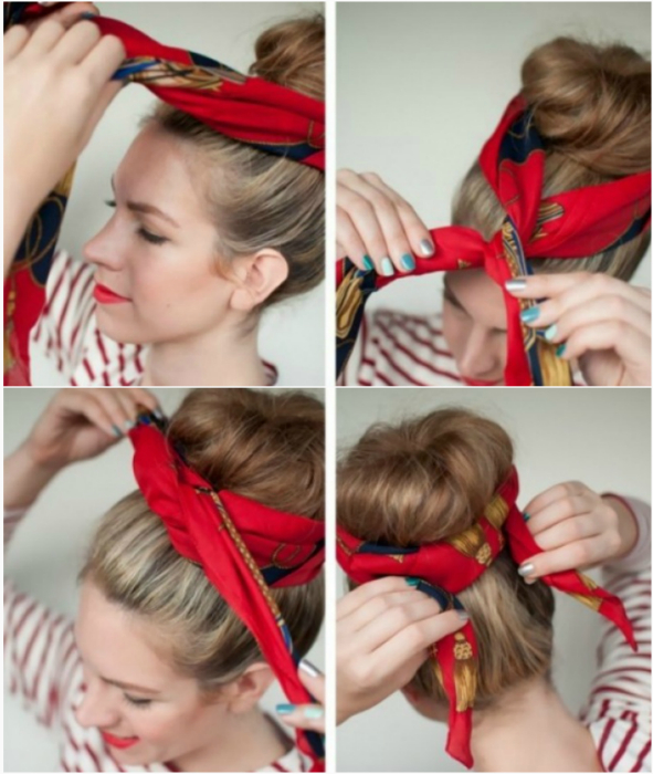 Как сделать украшения на волосы с цветами