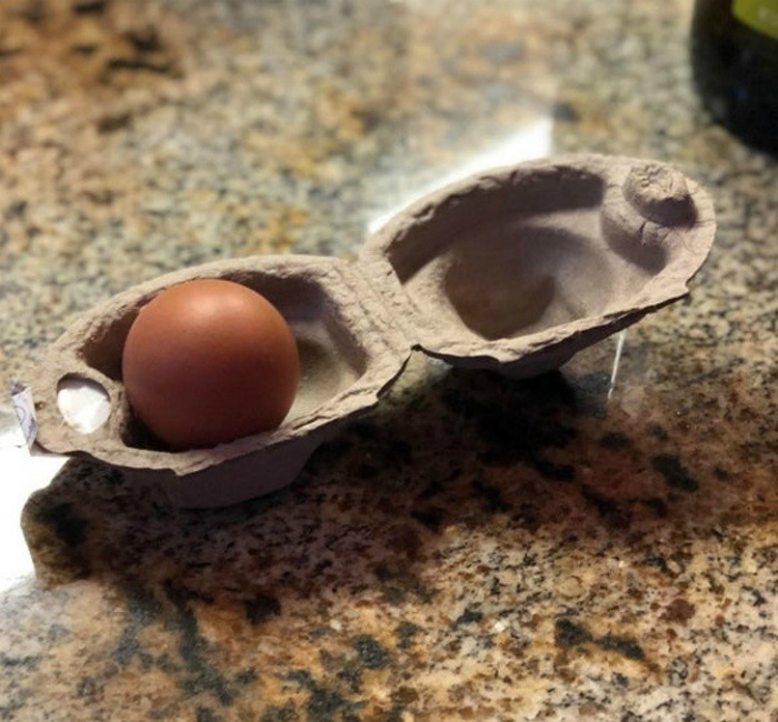 Индивидуальная упаковка для яиц. | Фото: wiemy.to.