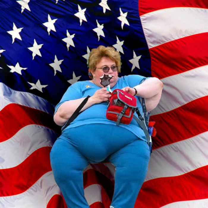 Америка - страна фастфуда и лишнего веса.