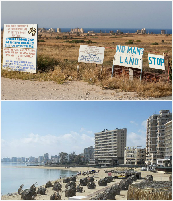 Заброшенный город на Кипре.