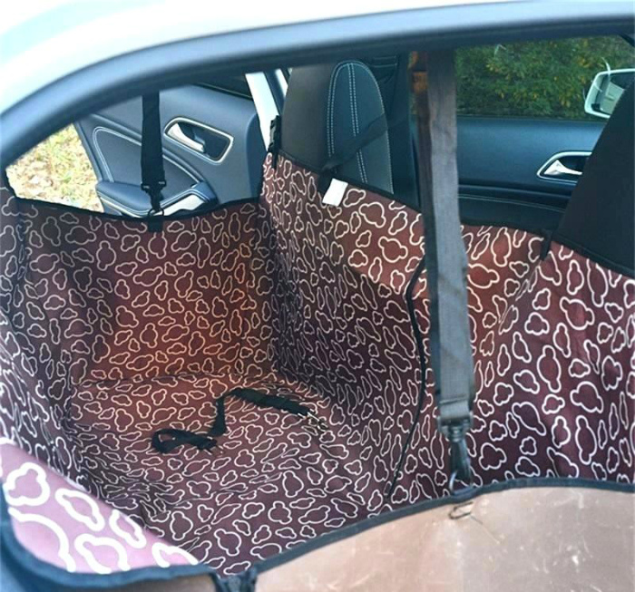 Автомобильный гамак для заднего сидения. | Фото: kroxa.info.