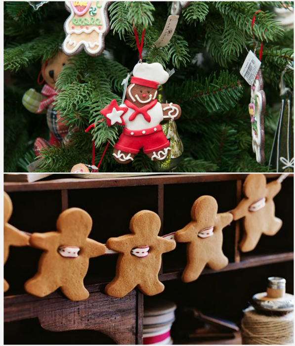 Из праздничного печенья можно сделать новогоднюю гирлянду или необычные елочные украшения.
