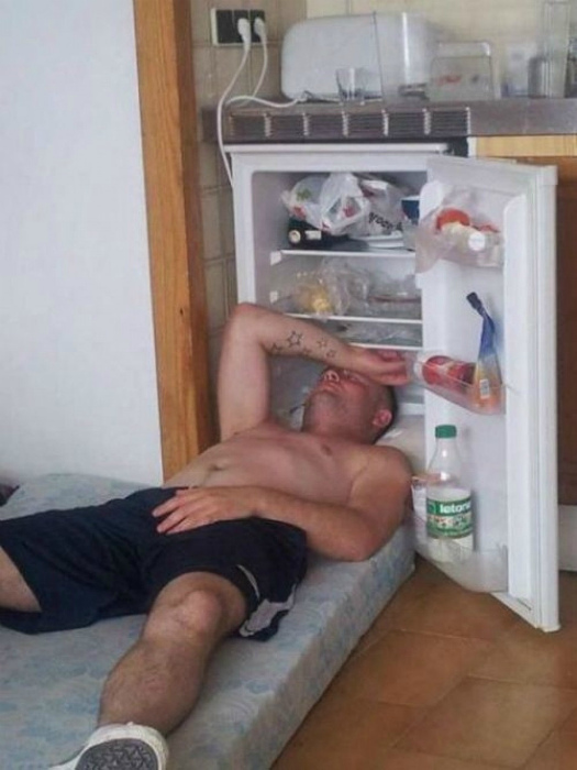 Холодильник для головы.