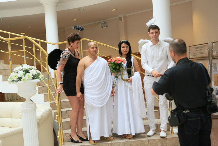 Свадьба греческих богов.