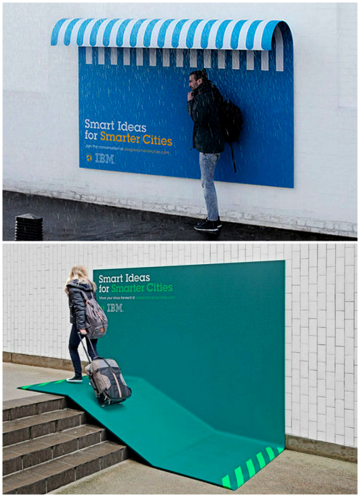 Функциональные рекламные плакаты.