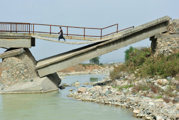 Аварийный мост.
