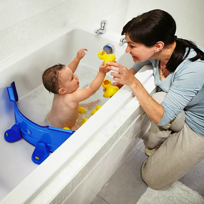 Устройство, которое поможет уменьшить объем ванны для комфортного и безопасного купания малыша.