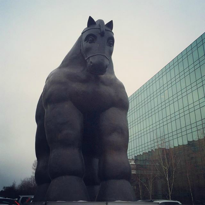 Великий и ужасный русский конь.