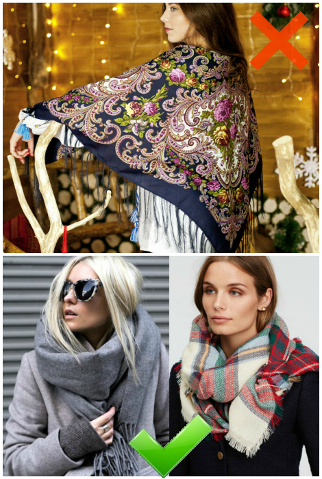 Павловопосадский платок или шарф. | Фото: Yandex, Tarifi.info.