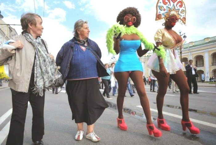 Похоже карнавал из Рио-де-Жанейро переехал в Россию.