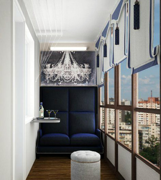 Панорамный балкон дизайн интерьера фото стильные