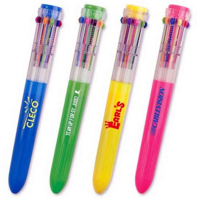 Автоматическая многоцветная ручка.
