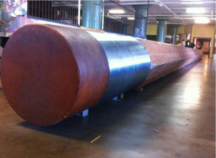 Увидеть самый большой карандаш в мире можно, посетив городской музей Сент-Луиса. | Фото: Happy Worthy Life.