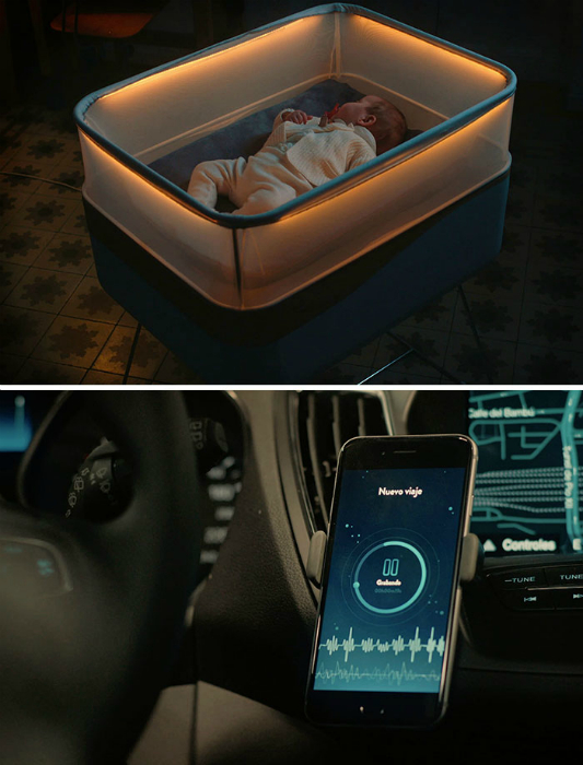 «Умная» кроватка Max Motor Dreams от Ford.
