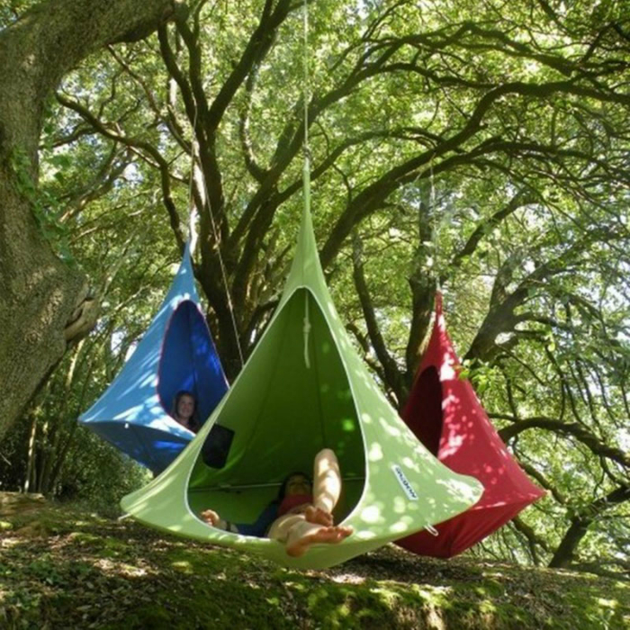 Подвесная палатка-кокон.