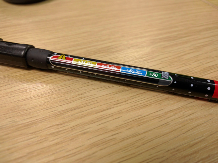 Ручка с индикатором чернил. | Фото: Reddit.