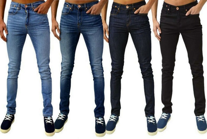 Слишком узкие джинсы.