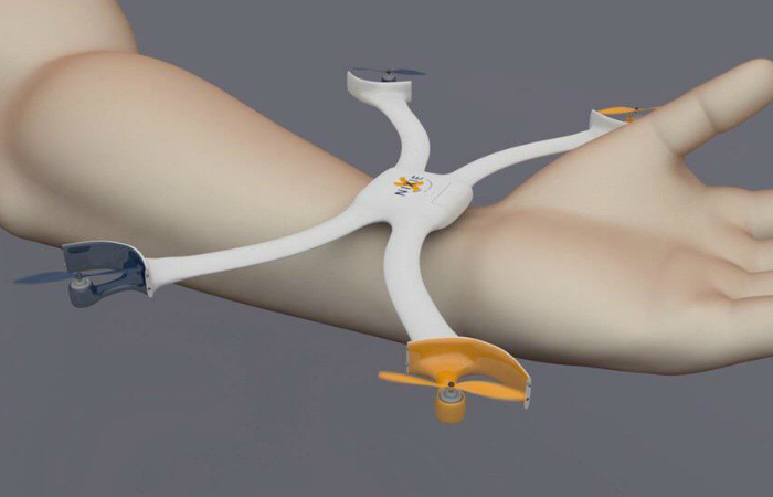 Уникальный дрон-браслет - Nixie, который может  делать самые необычные снимки.