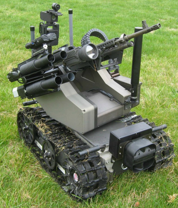 Разнокалиберный боевой робот - MAARS Robot.