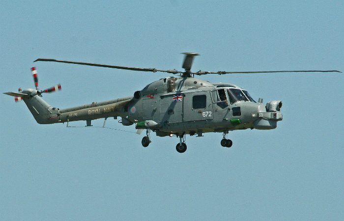 Многоцелевой британский вертолет получивший название - Westland Lynx.