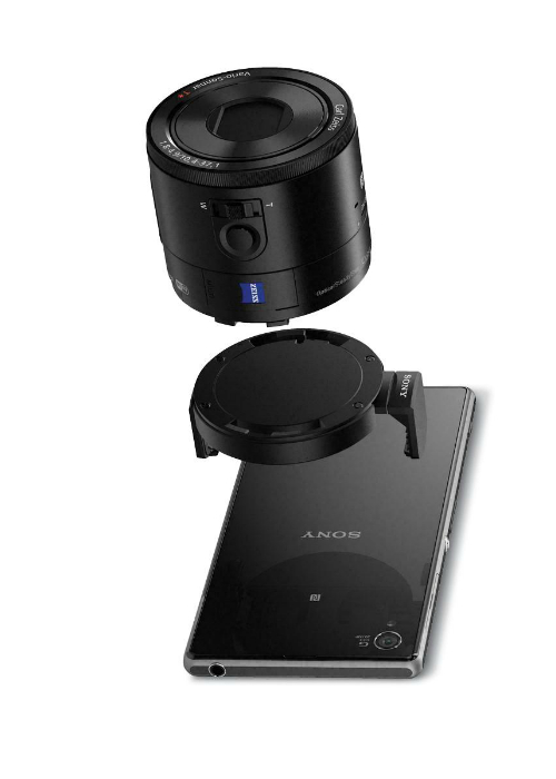 Функциональный объектив для смартфона - Sony Cyber-Shot DSC-QX100.