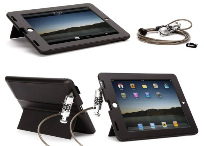 Чехол для iPad с кодовым замком от кражи Griffin Tech Safe Lock Case.