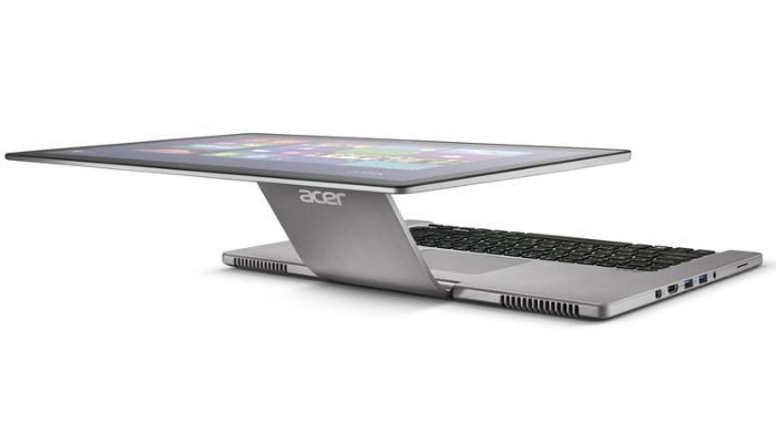 Функциональный ноутбук - Aspire R7 от компании - Acer, который может трансформироваться в планшет.