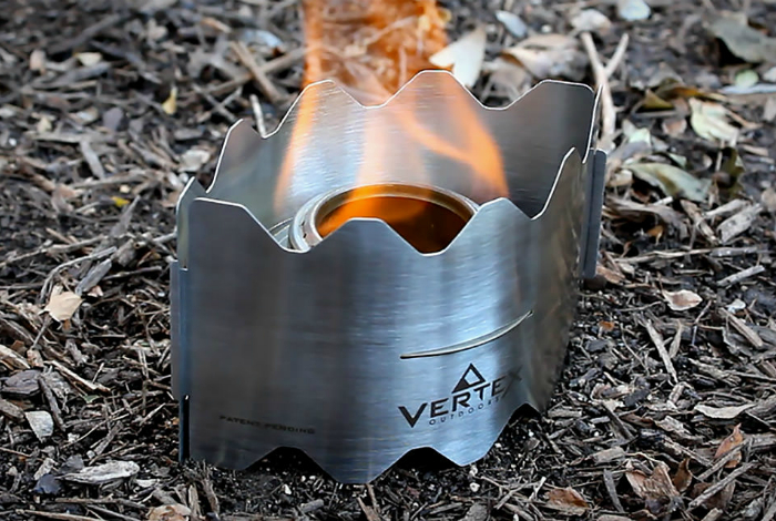 Комфортная в эксплуатации малогабаритная горелка - Vertex Ultralight.