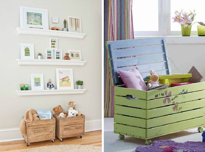 Хранение игрушек в детской комнате: идеи и советы