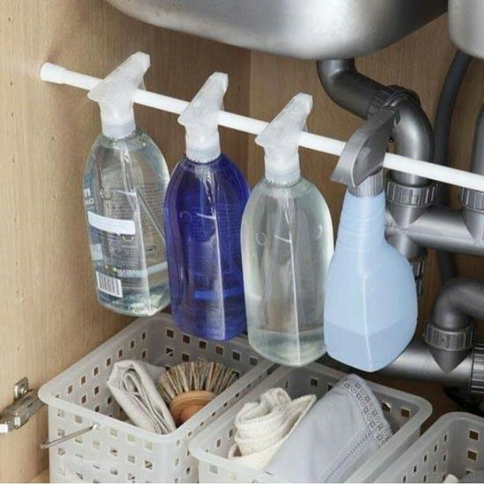 Как хранить моющие и чистящие средства