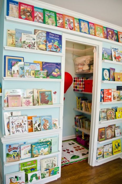 Хранение детских книг и игрушек