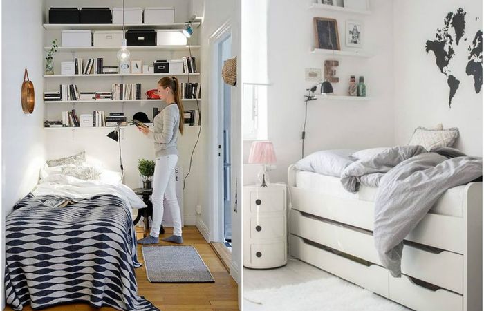 Интерьер маленькой спальни: 10 вдохновляющих и очень крутых примеров