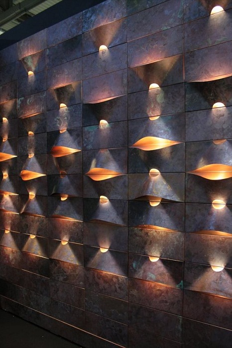 Отличное решение для подсветки стены, что создаст просто невероятную атмосферу.